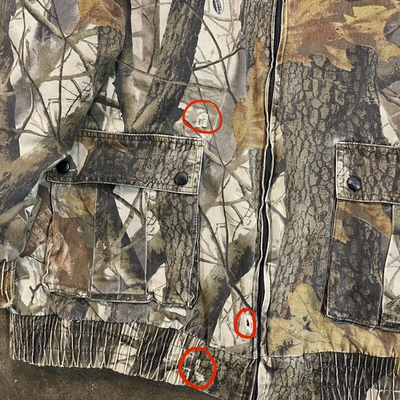 Outfitters Ridge Realtree Hardwoods Camo Hooded Jacket - Picture 10 of 10